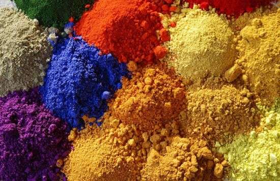 点“石”成画之矿物颜料