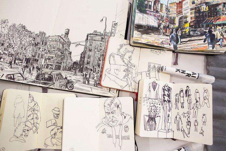 艺术环保一举两得:这位理工男把废气变成了墨水颜料