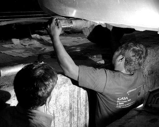 艺术环保一举两得:这位理工男把废气变成了墨水颜料