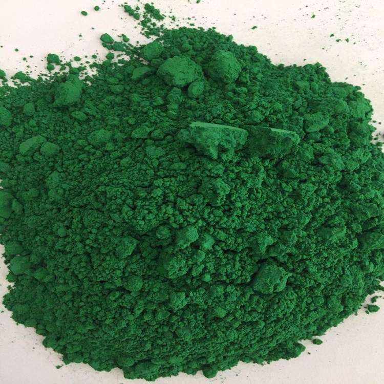 颜料之家介绍塑胶颜料用酞菁绿 颜料绿7 的主要成分和使用性能
