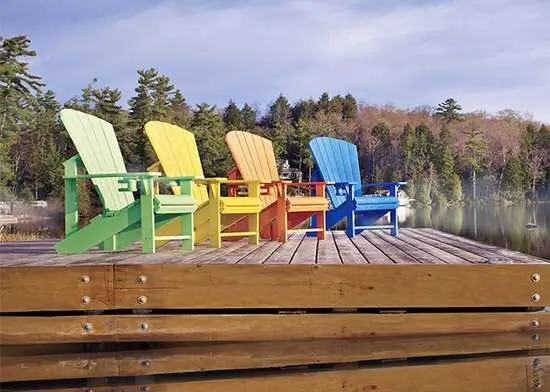 回收塑料制成的户外家具受到追捧