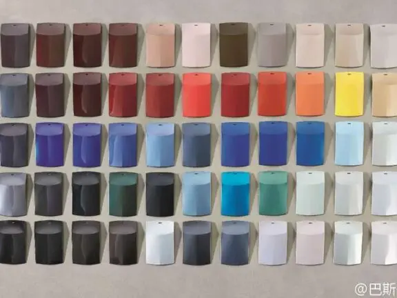 汽车常用的几种颜料