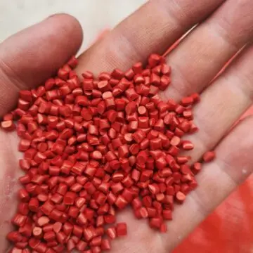 网眼袋 蔬菜袋 专用高浓亮红色母粒 吹膜 拉丝 注塑